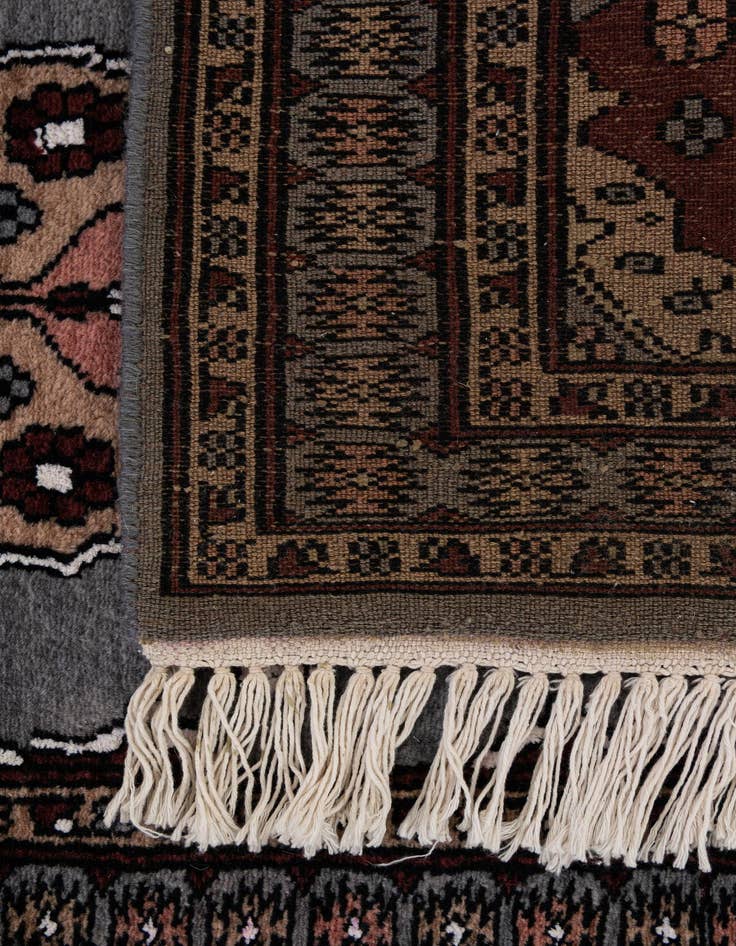 Detail image of 2' 2 x 2' 11  Hand Knotted Bokhara Oriental Rug