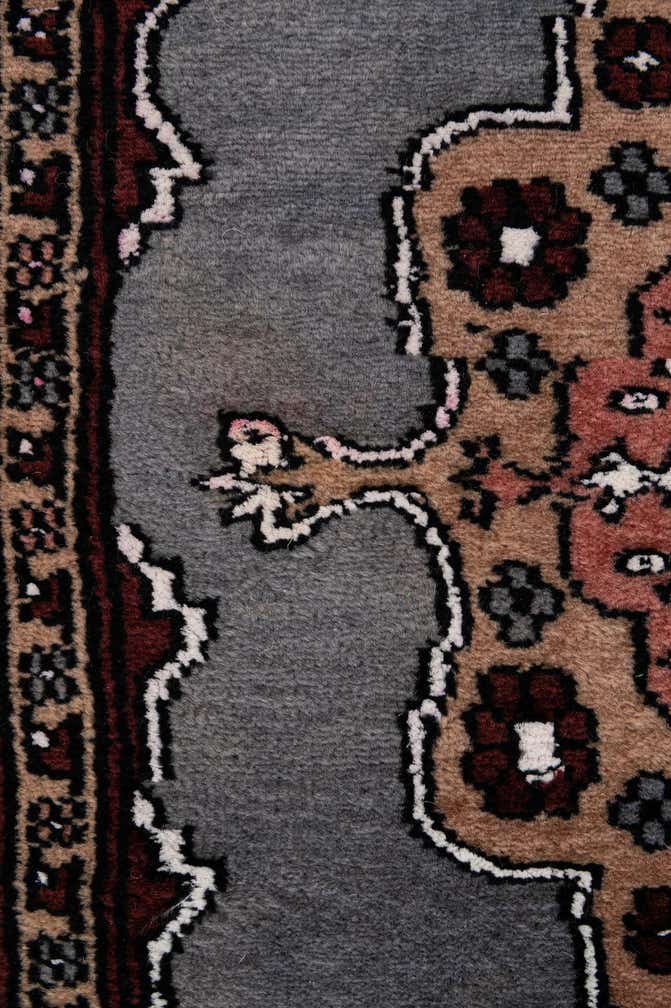 2' 2 x 2' 11 Hand Knotted Bokhara Oriental Rug