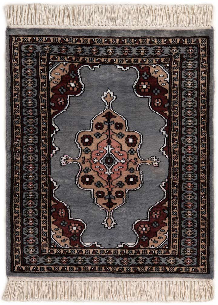 2' 2 x 2' 11 Hand Knotted Bokhara Oriental Rug