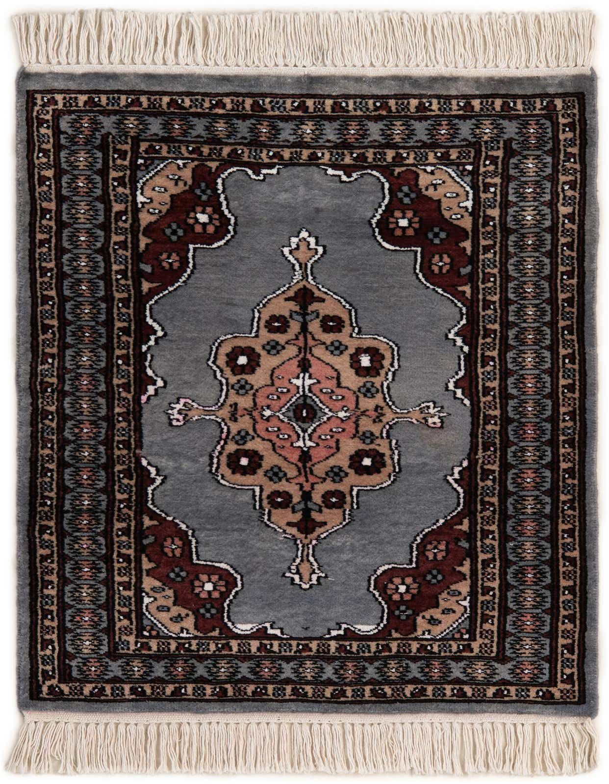 2' 2 x 2' 11 Hand Knotted Bokhara Oriental Rug