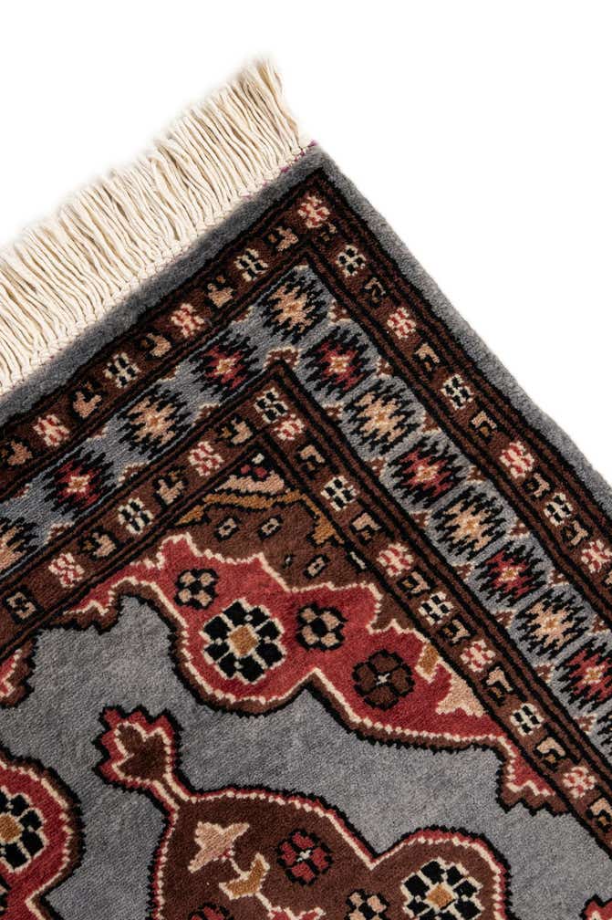 2' 2 x 3' 1 Hand Knotted Bokhara Oriental Wool Rug