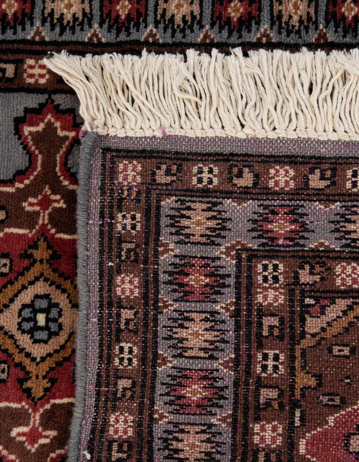 Detail image of 2' 2 x 3' 1  Hand Knotted Bokhara Oriental Wool Rug