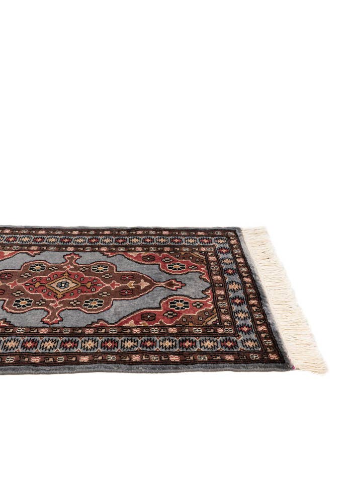 Detail image of 2' 2 x 3' 1 Hand Knotted Bokhara Oriental Wool Rug
