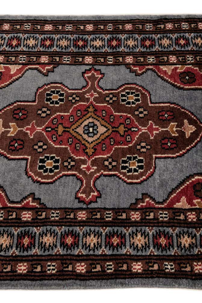 2' 2 x 3' 1 Hand Knotted Bokhara Oriental Wool Rug