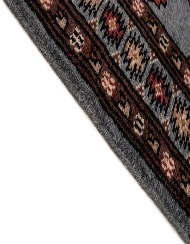Detail image of 2' 2 x 3' 1  Hand Knotted Bokhara Oriental Wool Rug