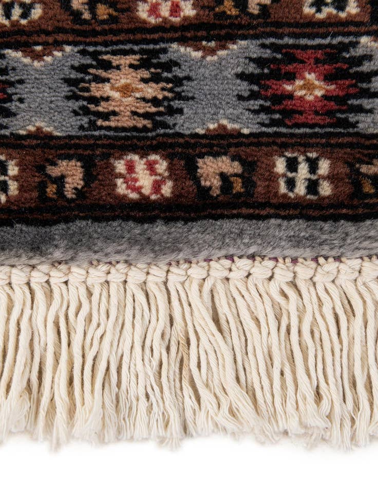 Detail image of 2' 2 x 3' 1  Hand Knotted Bokhara Oriental Wool Rug
