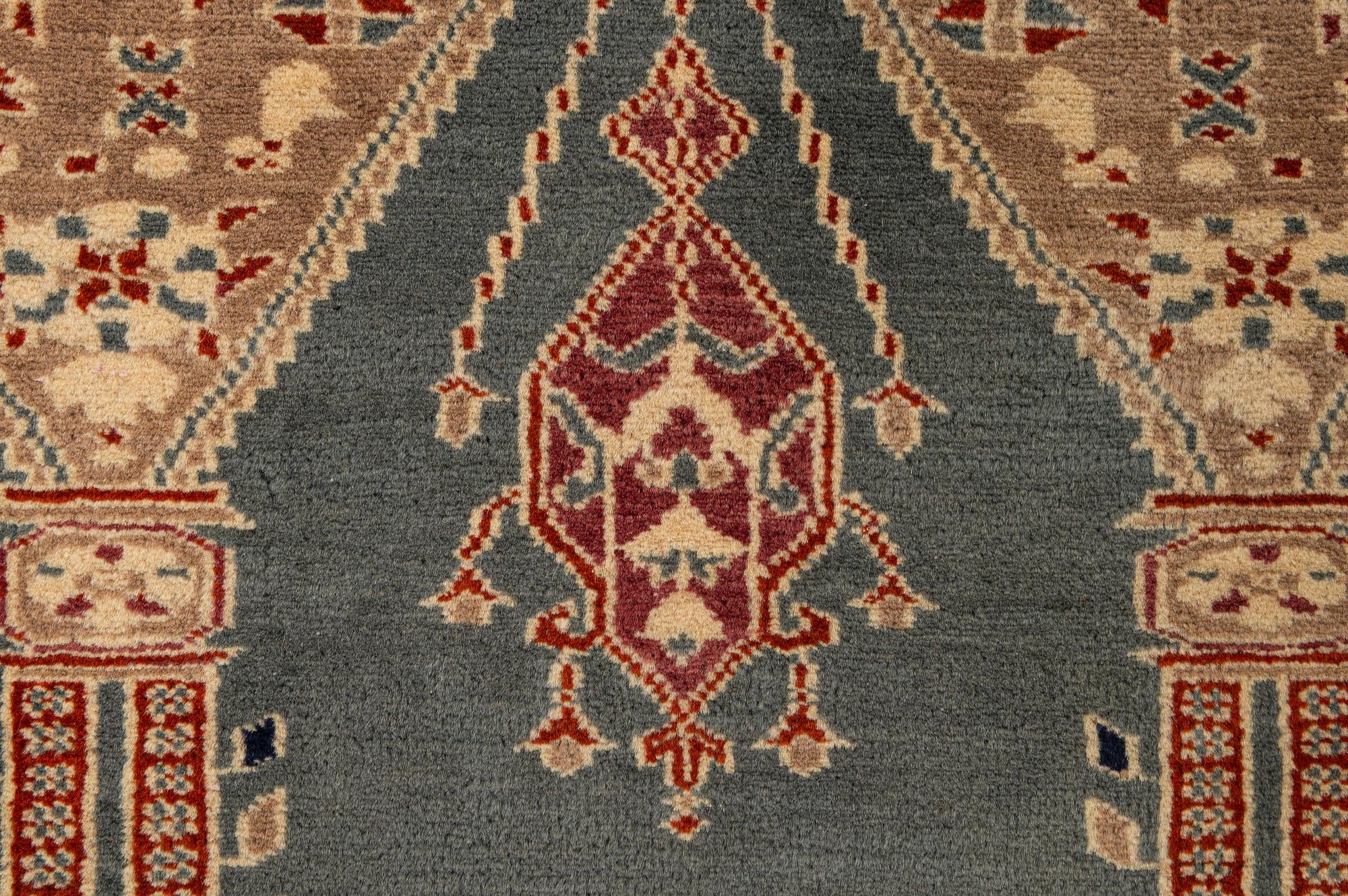 2' 9 x 4' 2 Hand Knotted Bokhara Oriental Wool Rug