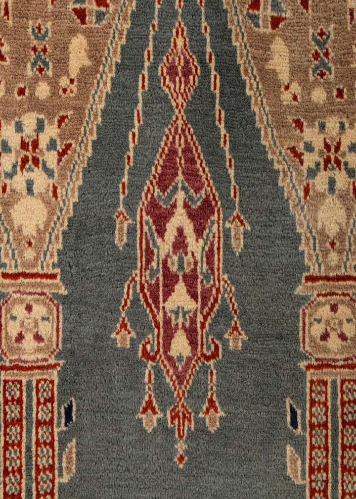 2' 9 x 4' 2 Hand Knotted Bokhara Oriental Wool Rug
