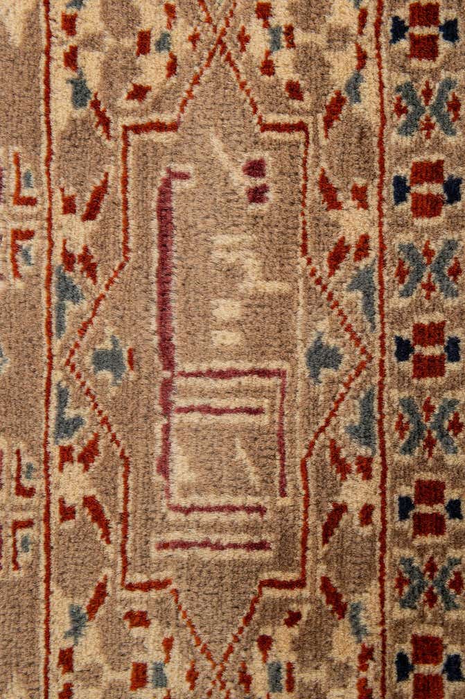 2' 9 x 4' 2 Hand Knotted Bokhara Oriental Wool Rug