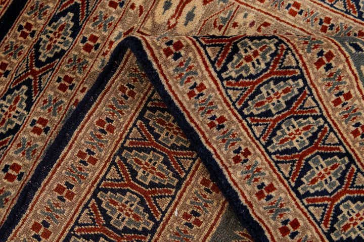 2' 9 x 4' 2 Hand Knotted Bokhara Oriental Wool Rug