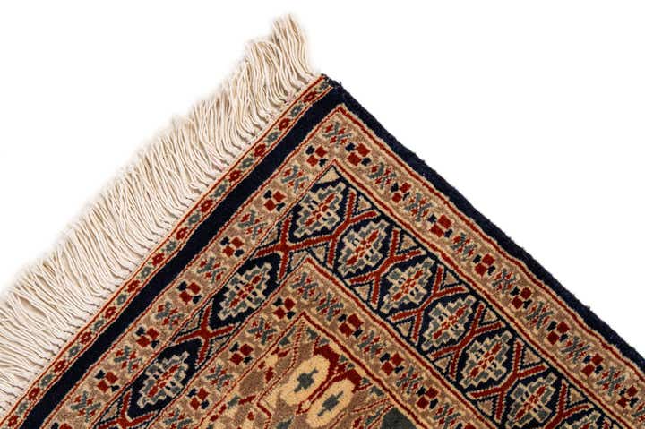 2' 9 x 4' 2 Hand Knotted Bokhara Oriental Wool Rug