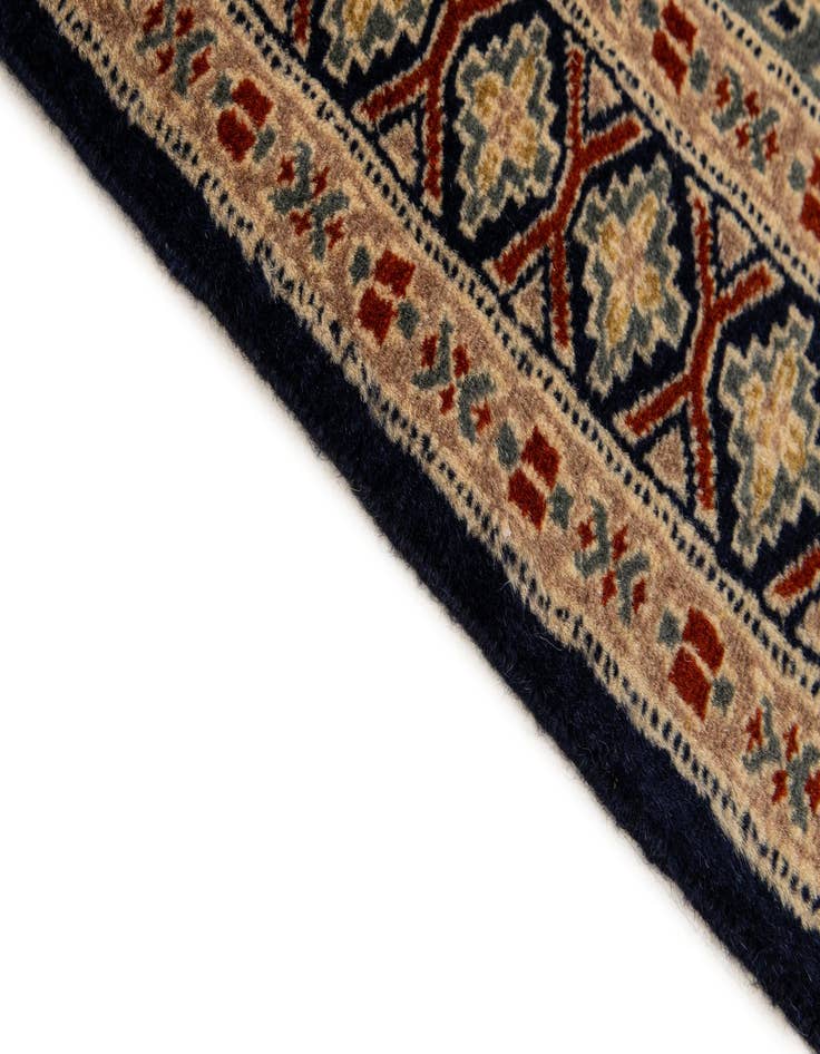 Detail image of 2' 8 x 4' 5  Hand Knotted Bokhara Oriental Wool Rug