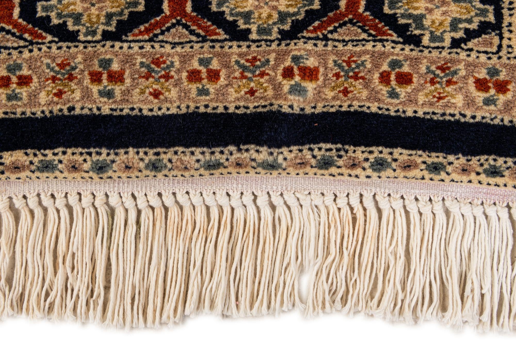 2' 8 x 4' 5 Hand Knotted Bokhara Oriental Wool Rug