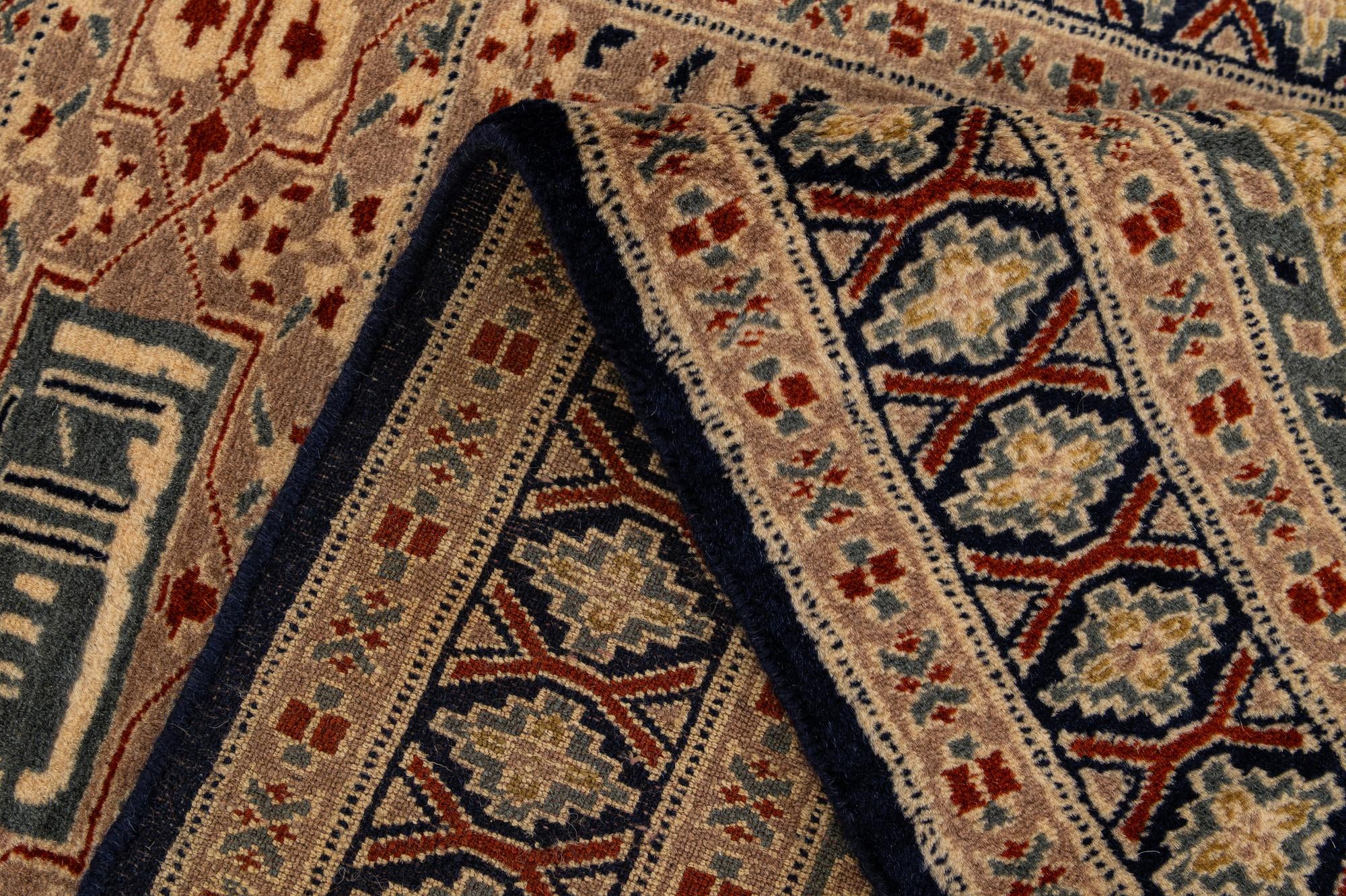 2' 8 x 4' 5 Hand Knotted Bokhara Oriental Wool Rug