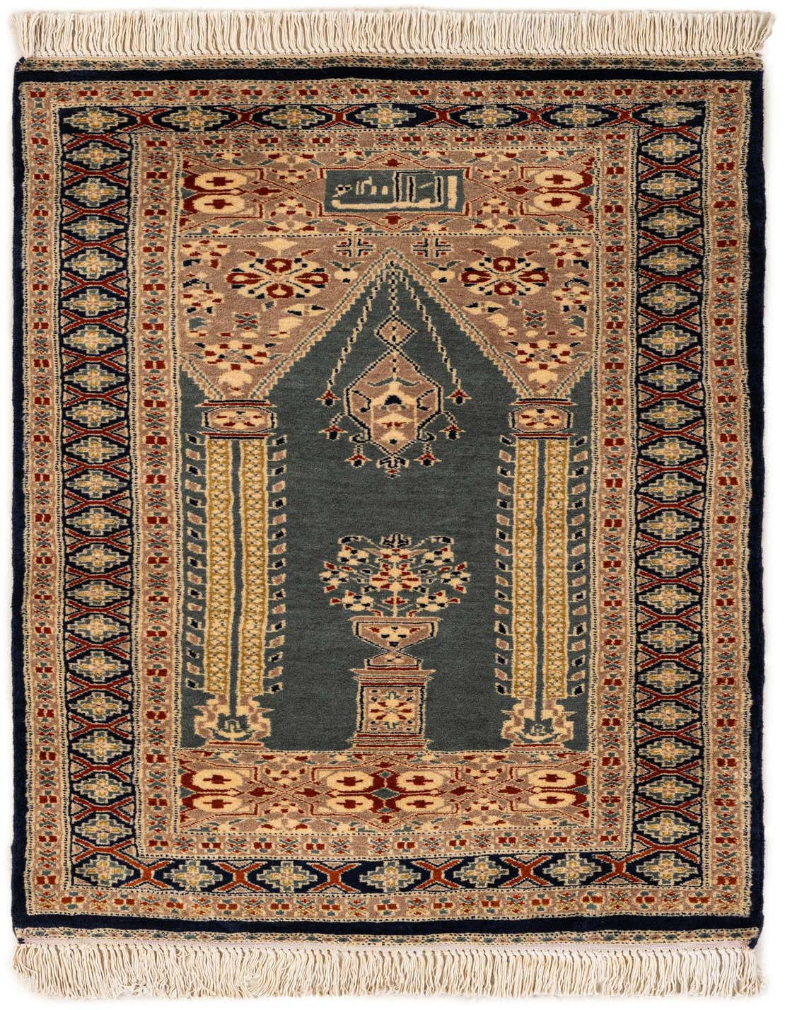 2' 8 x 4' 5 Hand Knotted Bokhara Oriental Wool Rug