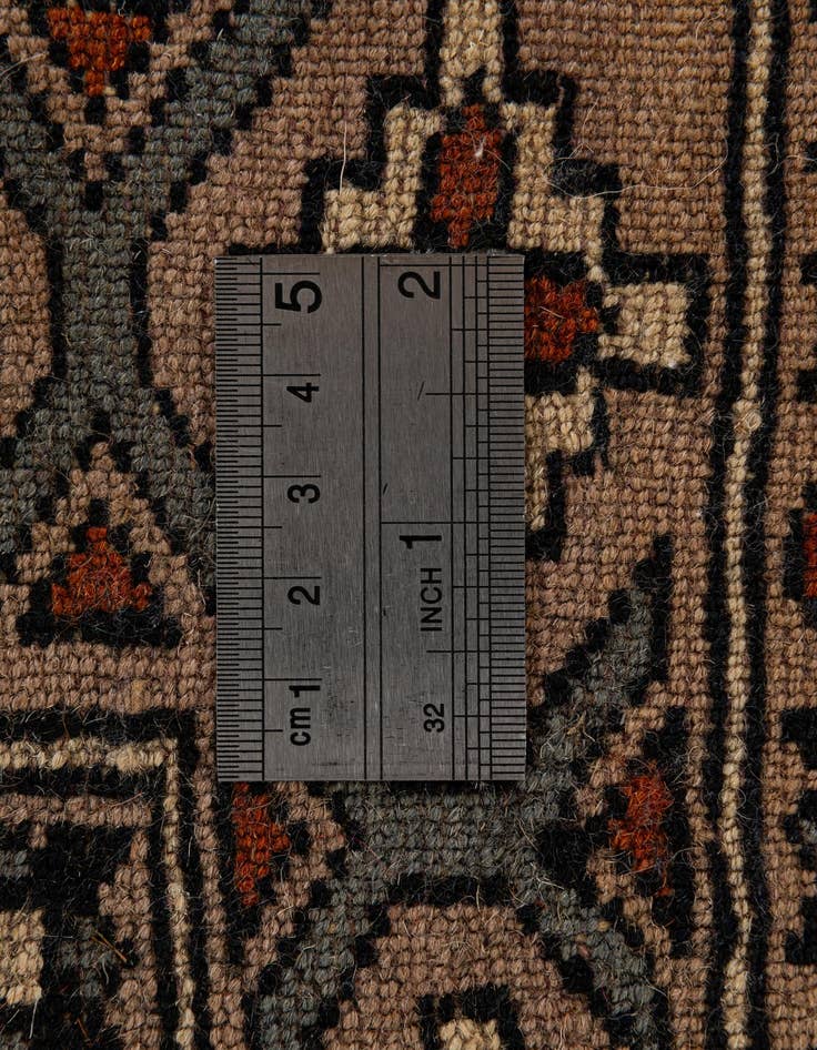 Detail image of 2' 9 x 4'  Hand Knotted Bokhara Wool Rug