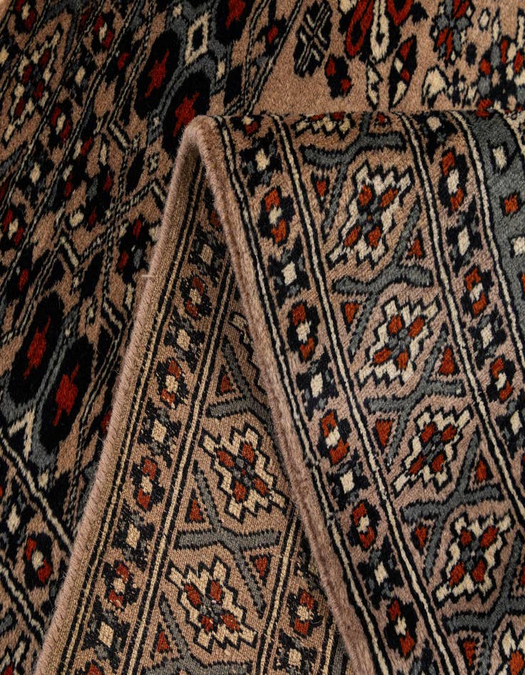 Detail image of 2' 9 x 4'  Hand Knotted Bokhara Wool Rug