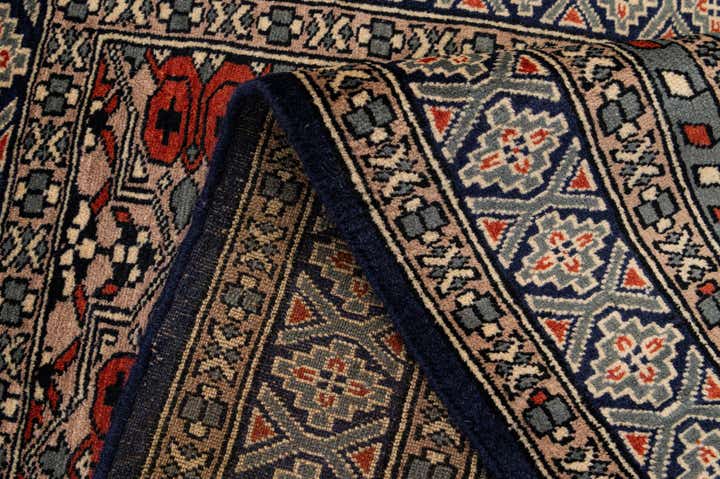 2' 9 x 4' 6 Hand Knotted Bokhara Oriental Wool Rug