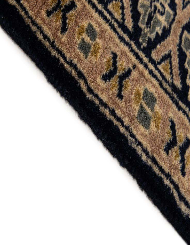 Detail image of 2' 7 x 4' 8  Hand Knotted Bokhara Oriental Wool Rug