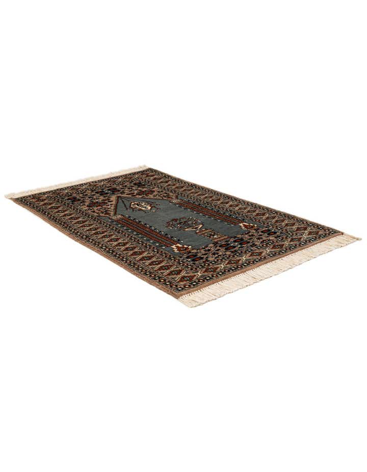 2' 8 x 4' Hand Knotted Bokhara Oriental Wool Rug