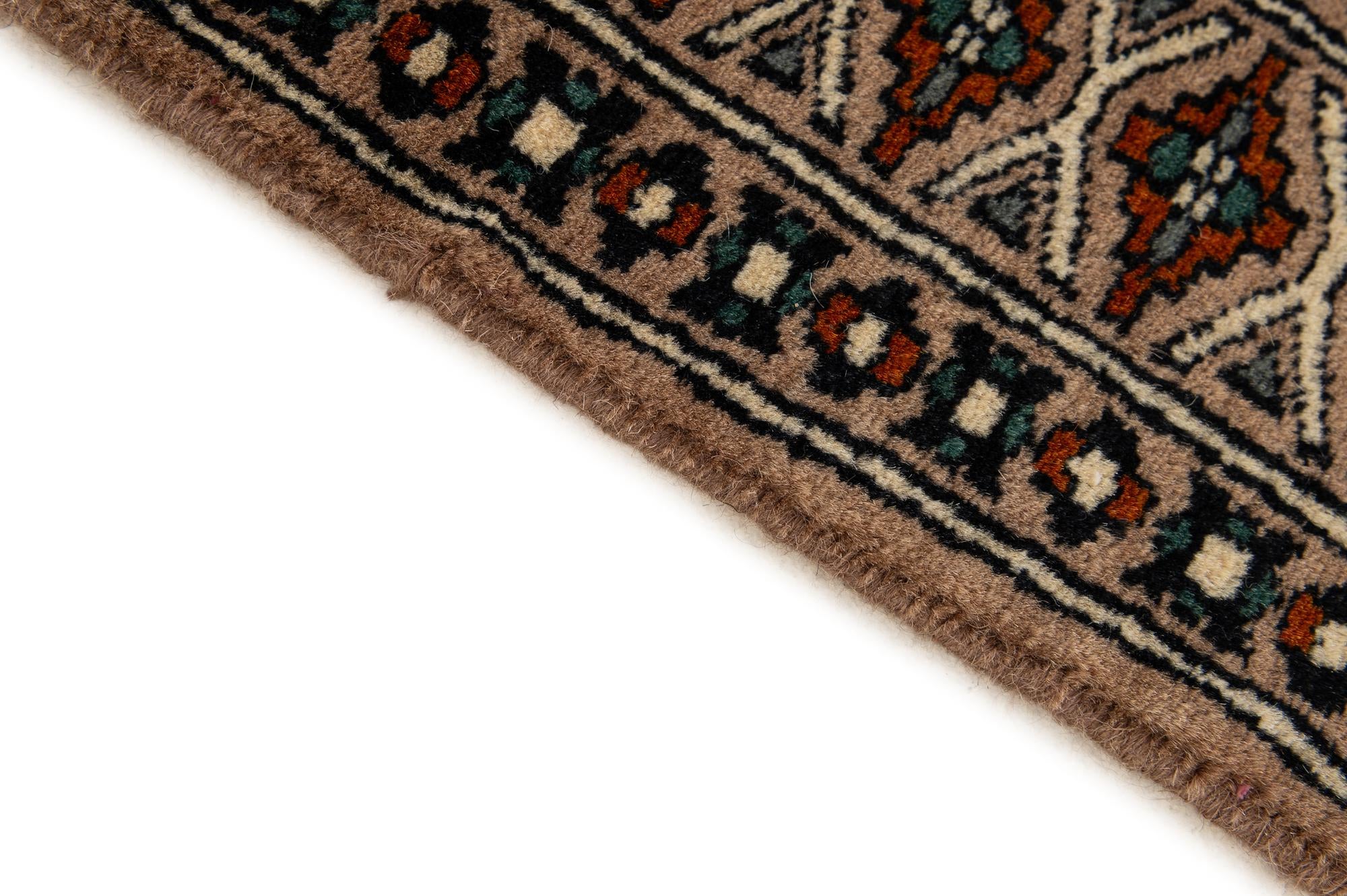 2' 8 x 4' Hand Knotted Bokhara Oriental Wool Rug