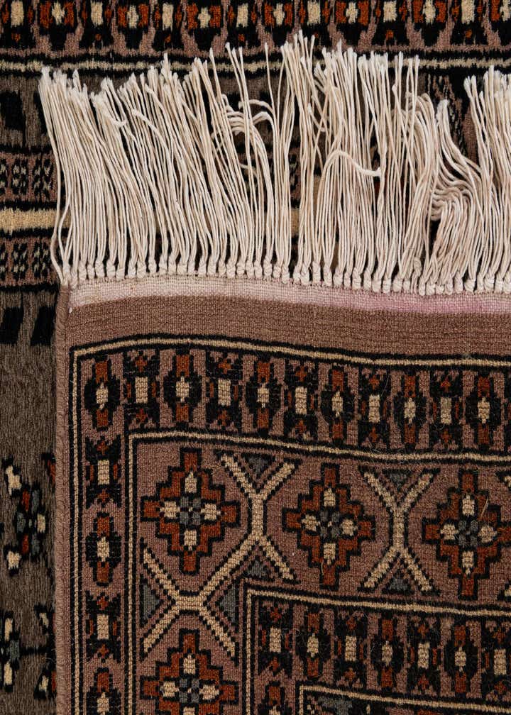 2' 7 x 4' 8 Hand Knotted Bokhara Oriental Wool Rug