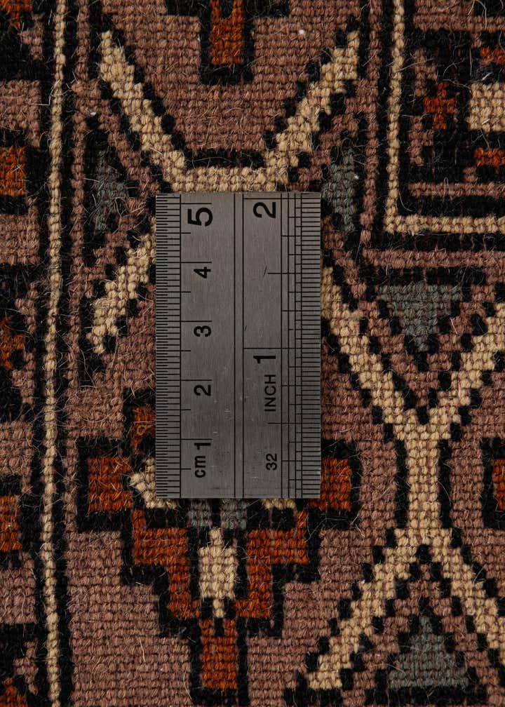 2' 7 x 4' 8 Hand Knotted Bokhara Oriental Wool Rug