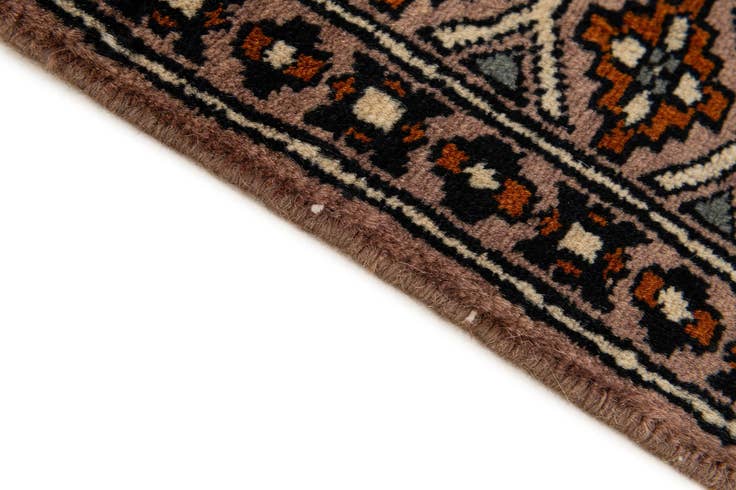 Detail image of 2' 7 x 4' 8 Hand Knotted Bokhara Oriental Wool Rug