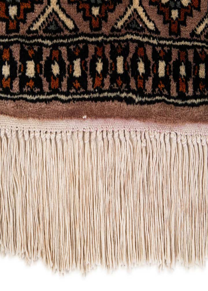 2' 7 x 4' 8 Hand Knotted Bokhara Oriental Wool Rug