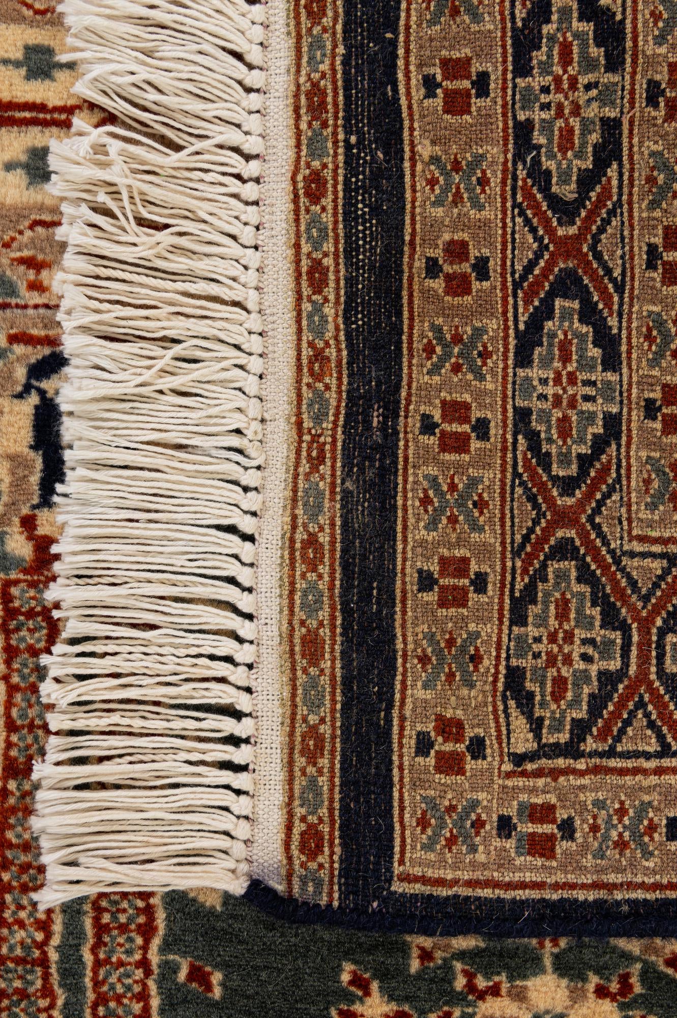 2' 8 x 4' 3 Hand Knotted Bokhara Oriental Wool Rug