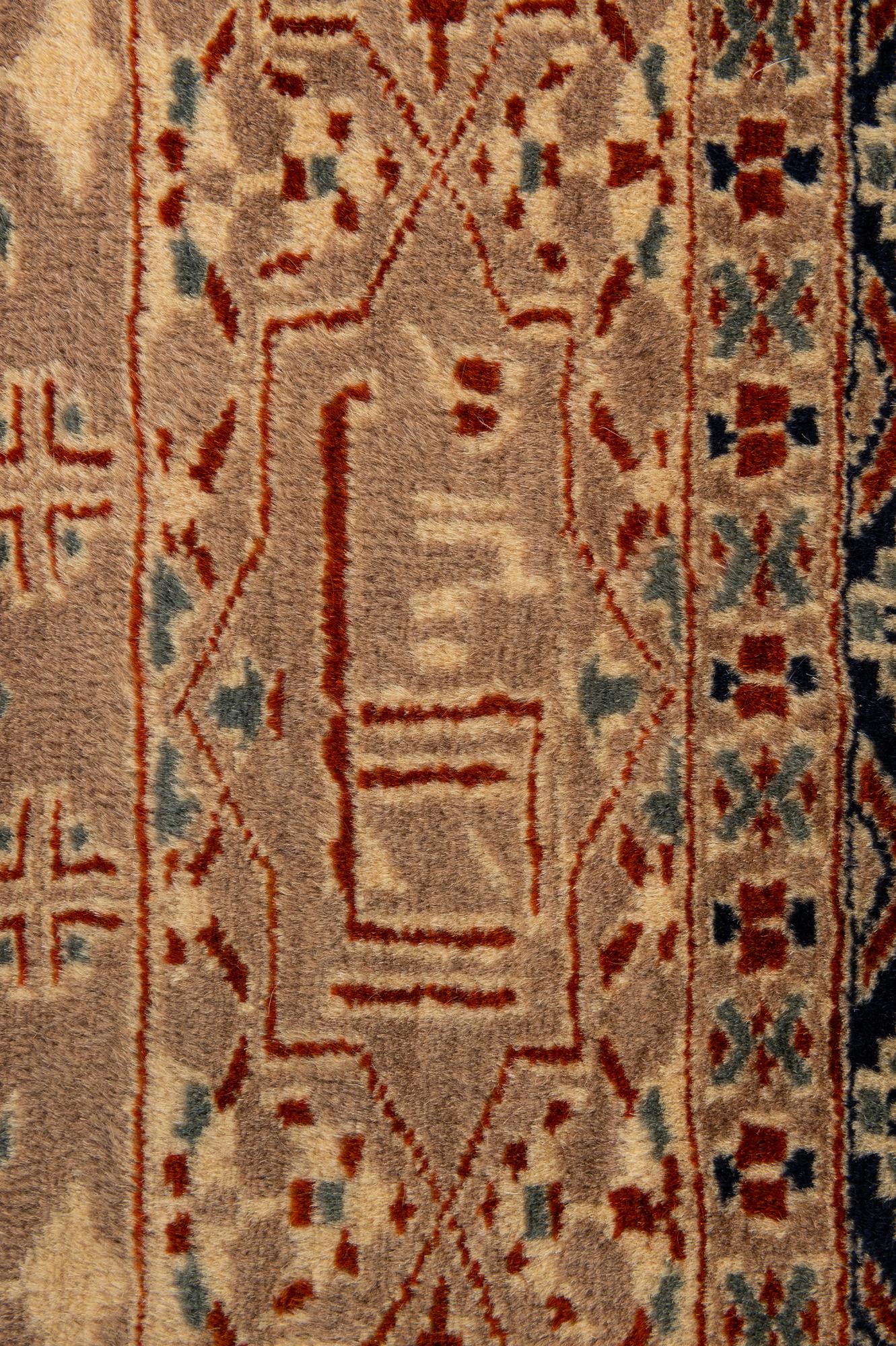 2' 8 x 4' 3 Hand Knotted Bokhara Oriental Wool Rug