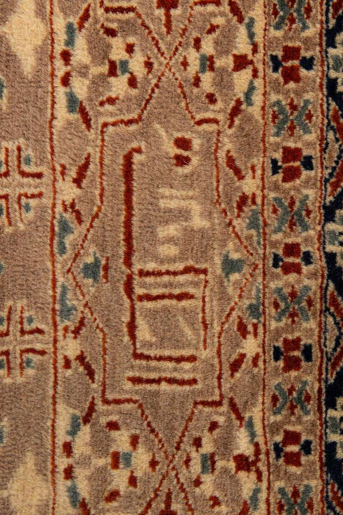 2' 8 x 4' 3 Hand Knotted Bokhara Oriental Wool Rug