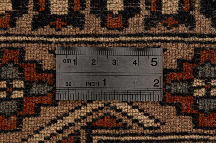 2' 8 x 4' 4 Hand Knotted Bokhara Oriental Wool Rug