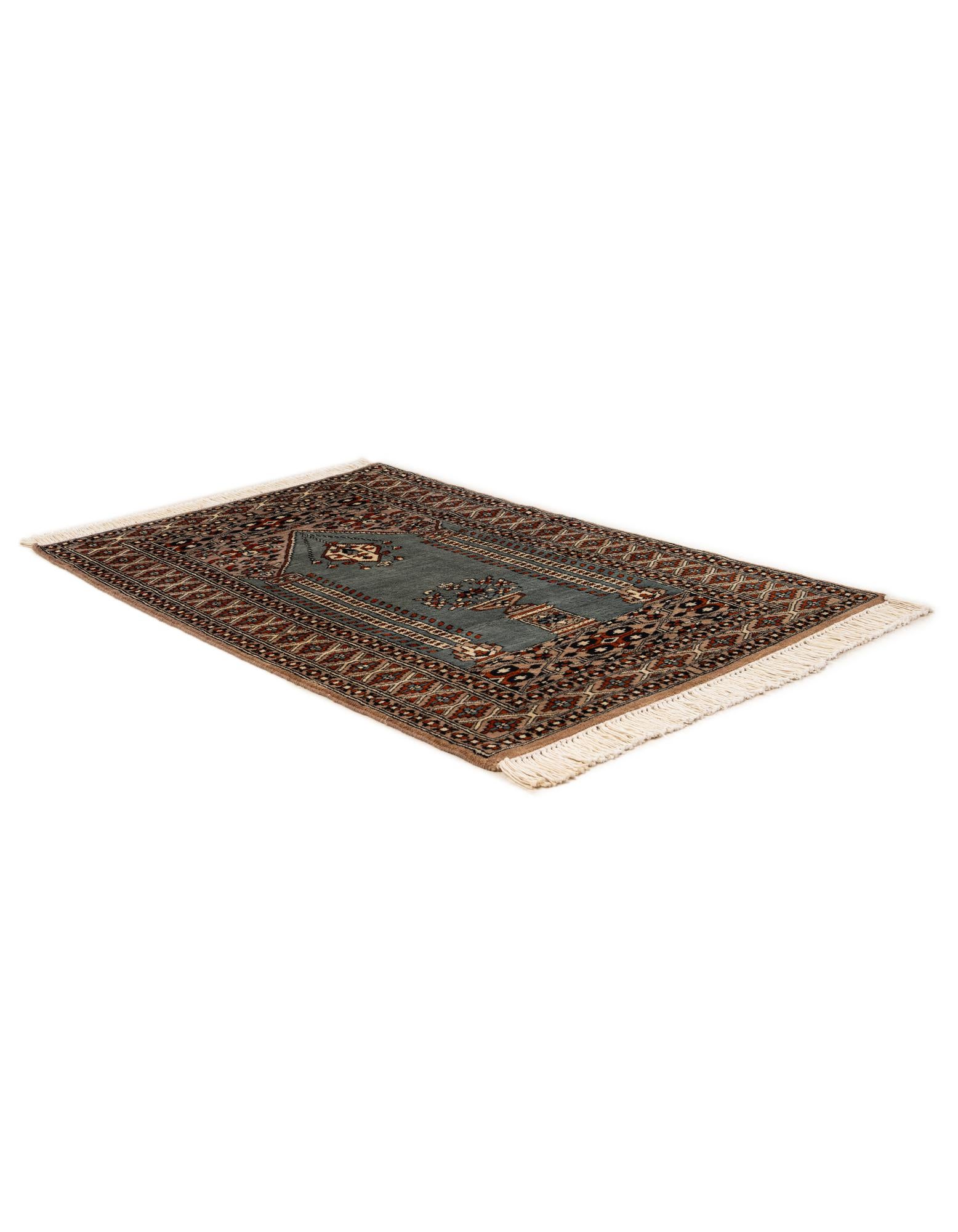 2' 8 x 4' 4 Hand Knotted Bokhara Oriental Wool Rug