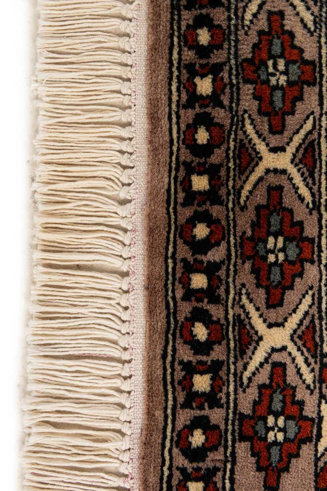2' 8 x 4' 4 Hand Knotted Bokhara Oriental Wool Rug