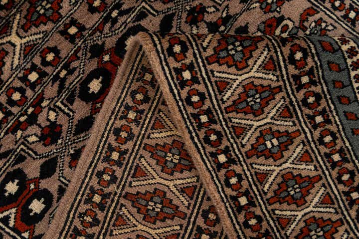 2' 8 x 4' 4 Hand Knotted Bokhara Oriental Wool Rug