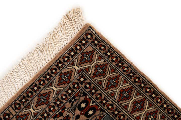 2' 8 x 4' 4 Hand Knotted Bokhara Oriental Wool Rug