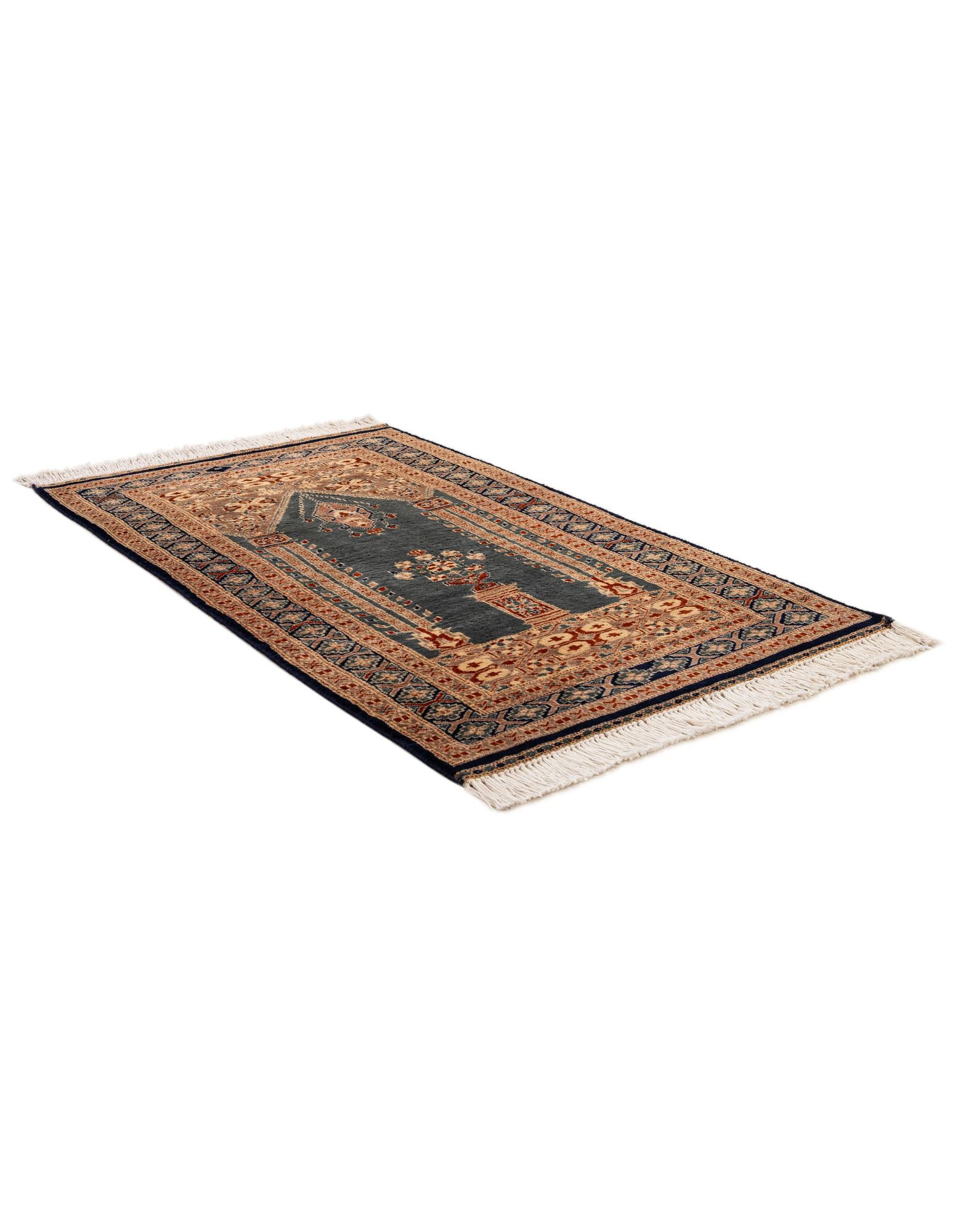 2' 8 x 4' 5 Hand Knotted Bokhara Oriental Wool Rug