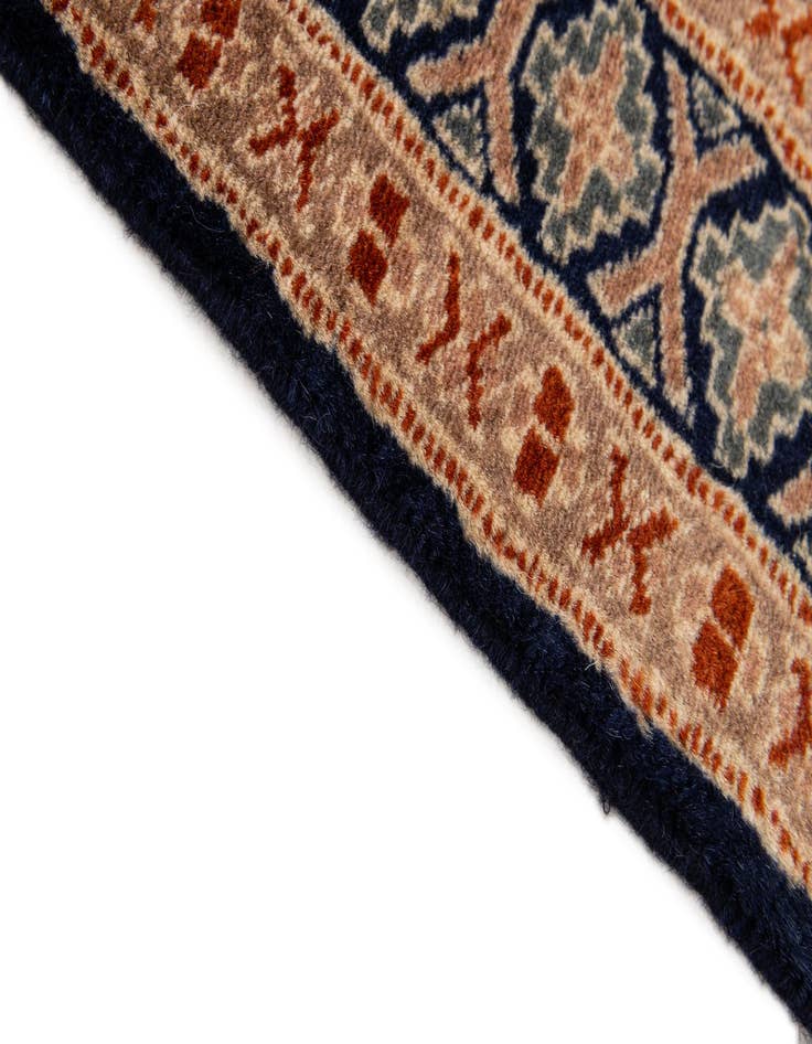 Detail image of 2' 8 x 4' 5 Hand Knotted Bokhara Oriental Wool Rug