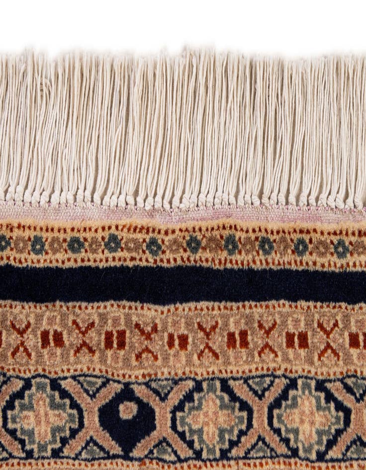Detail image of 2' 8 x 4' 5  Hand Knotted Bokhara Oriental Wool Rug