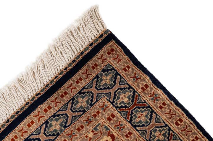 2' 8 x 4' 5 Hand Knotted Bokhara Oriental Wool Rug