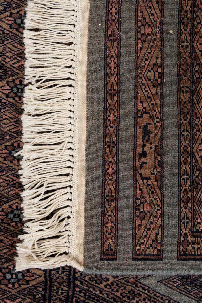 2' 7 x 3' 10 Hand Knotted Bokhara Oriental Wool Rug