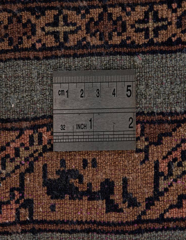 Detail image of 2' 7 x 3' 10  Hand Knotted Bokhara Oriental Wool Rug