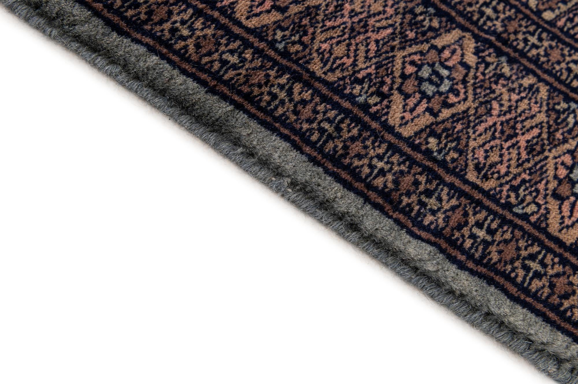 2' 7 x 3' 10 Hand Knotted Bokhara Oriental Wool Rug