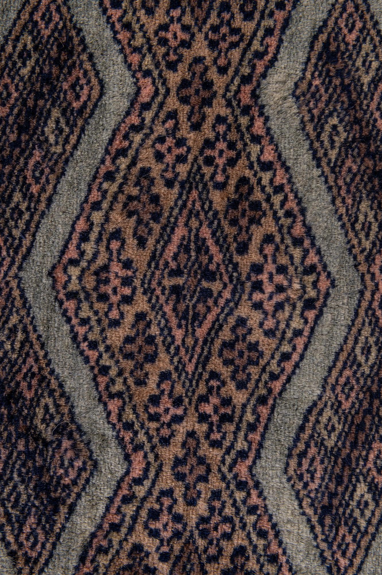 2' 7 x 3' 10 Hand Knotted Bokhara Oriental Wool Rug
