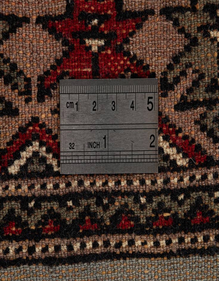 Detail image of 2' 7 x 4' 1  Hand Knotted Bokhara Oriental Wool Rug