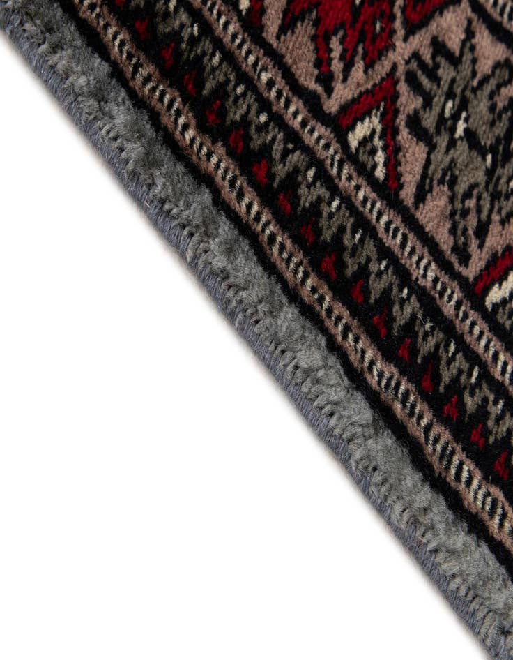 Detail image of 2' 7 x 4' 1  Hand Knotted Bokhara Oriental Wool Rug