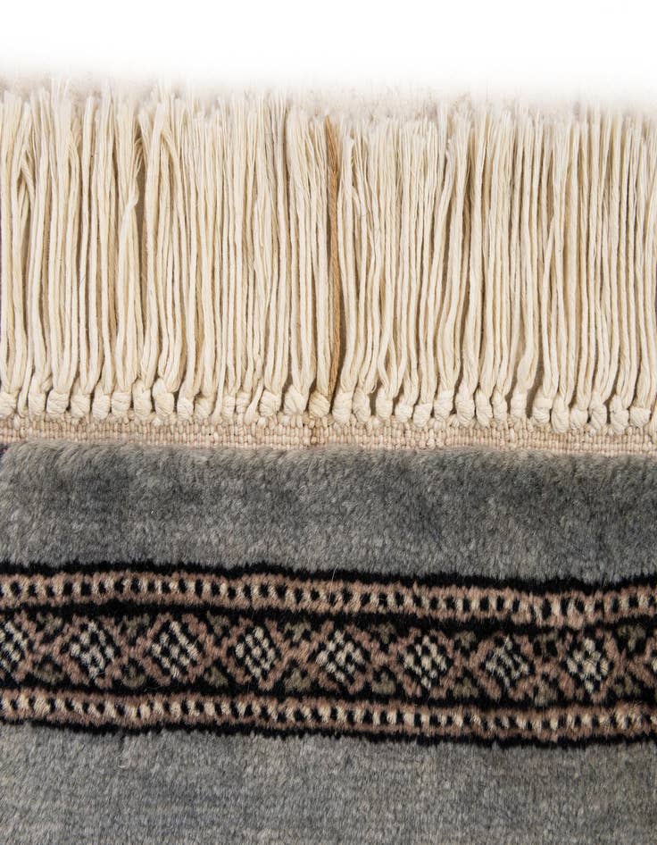 Detail image of 2' 7 x 4' 1  Hand Knotted Bokhara Oriental Wool Rug