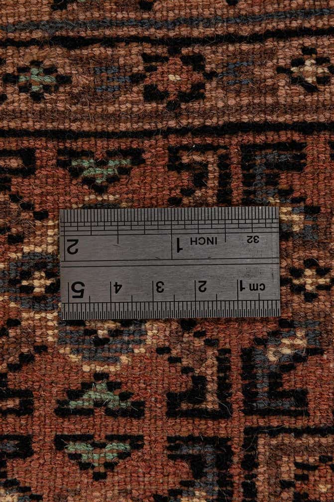 4' 4 x 6' 1 Hand Knotted Bokhara Wool Rug