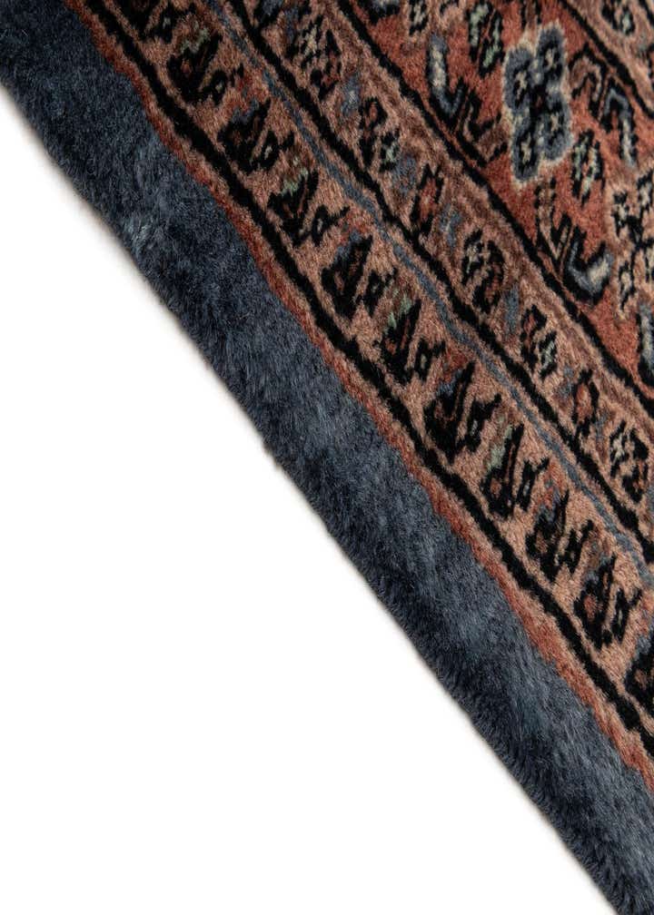 4' 4 x 6' 1 Hand Knotted Bokhara Wool Rug